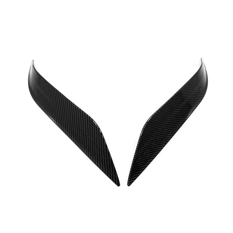 

Накладка на брови фары для Toyota Land Cruiser Prado FJ150 2014-2017, цвет углеродного волокна, хромированные аксессуары для стайлинга автомобилей