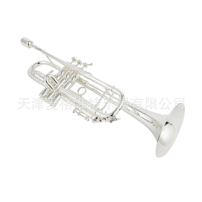 

Trumpet Instrument Baja Silver Plated B flat for beginners Special for beginner band playing exams