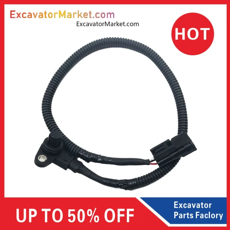 Hitachi Sumitomo Case Isuzu 4hk1/6hk1/6wg1/6uz1 Electronic Fuel Injection Crankshaft Speed Sensor High Quality