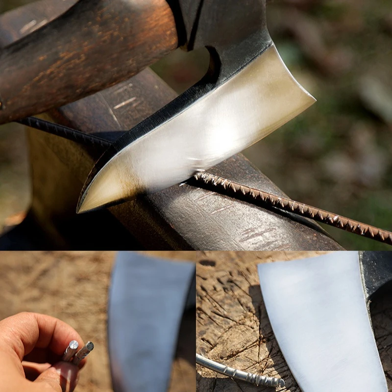 High-quality Finnish T actical Axe Case Convenient and Portable Outdoor Camping Axe Hand Tools Household Woodworking Axe