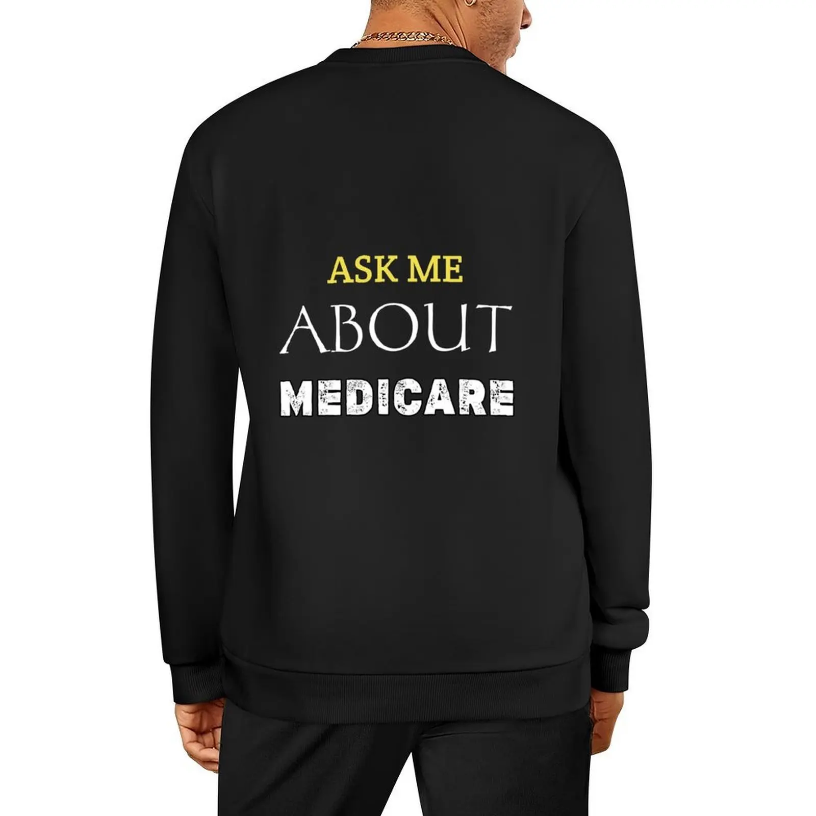 اسألني عن Medicare Insurance Agent Broker Marketing المبيعات، هدية فعلية للأم والأب بلوفر أنيق للرجال