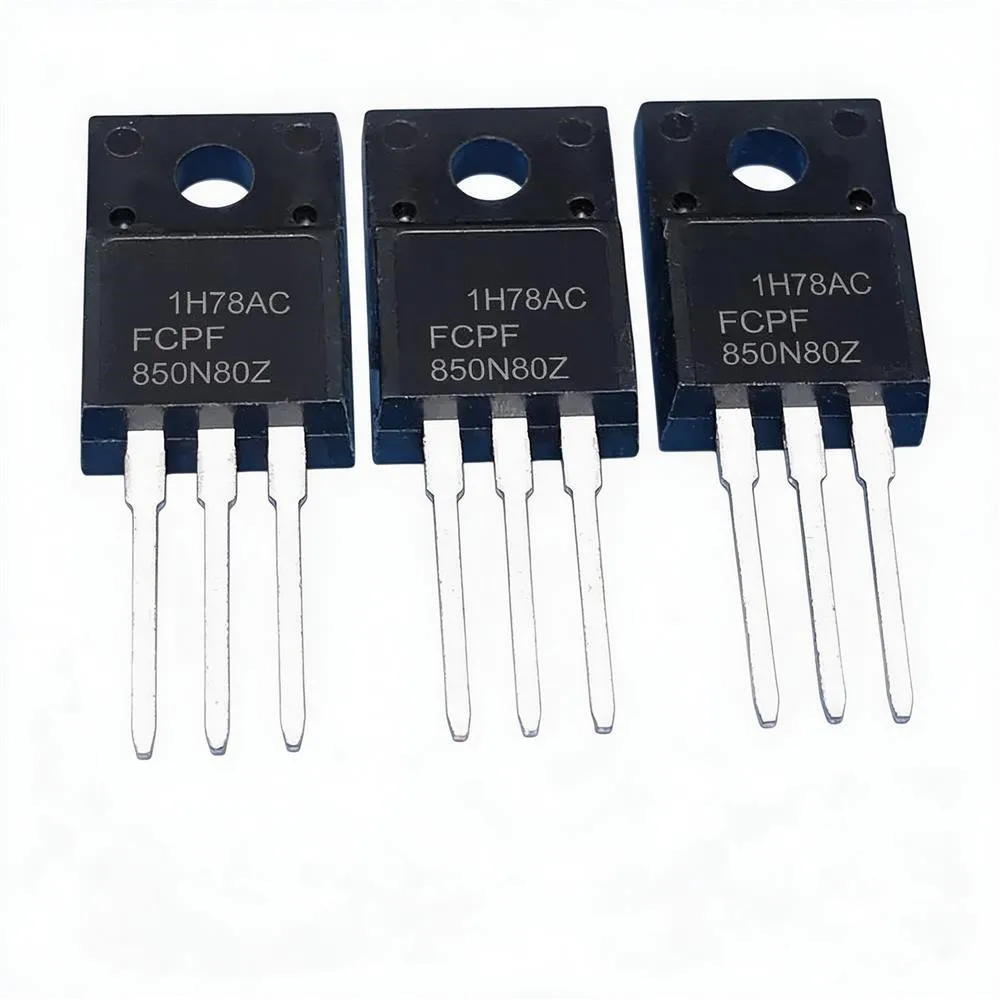 5PCS FCPF850N80Z 800V 8A IRL1004 40V 130A FCP380N60 600V 10.2A DH030N03 K2129 2SK2129 800V 3A IPP019N06NF2S 019N06NS