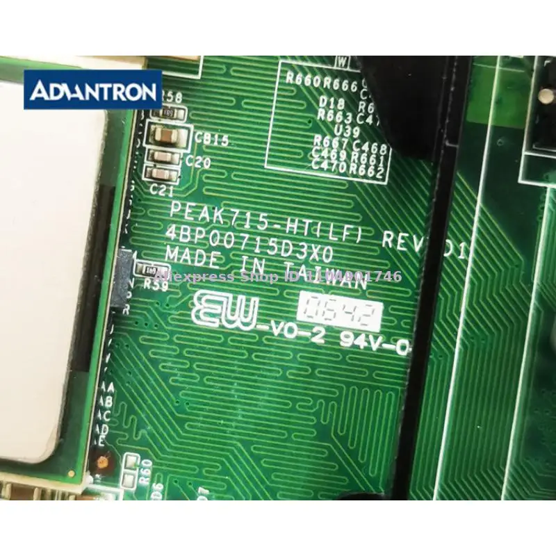 PEAK715VL-HT(LF)(D) PEAK715 Industrial Motherboard  CPU Module Main Board Original Stock 100% Testing Working