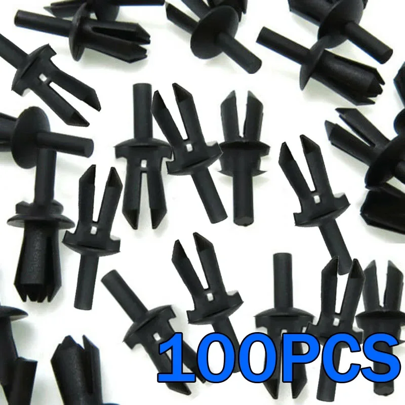 100Pc Fender Liner Rivet Expanding Clip 100% Brand New And High Quality For BMW E12 E28 E30 E34 E36 E39 E46 E60