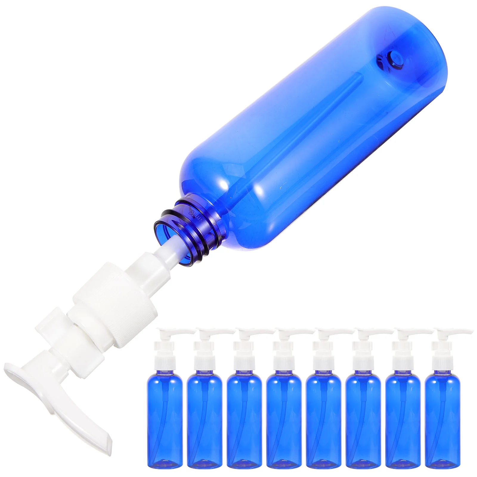 

10 Pcs Pump Lotion Bottle with Round Shoulder Spigot Soap Dispenser Liquid Shampoo