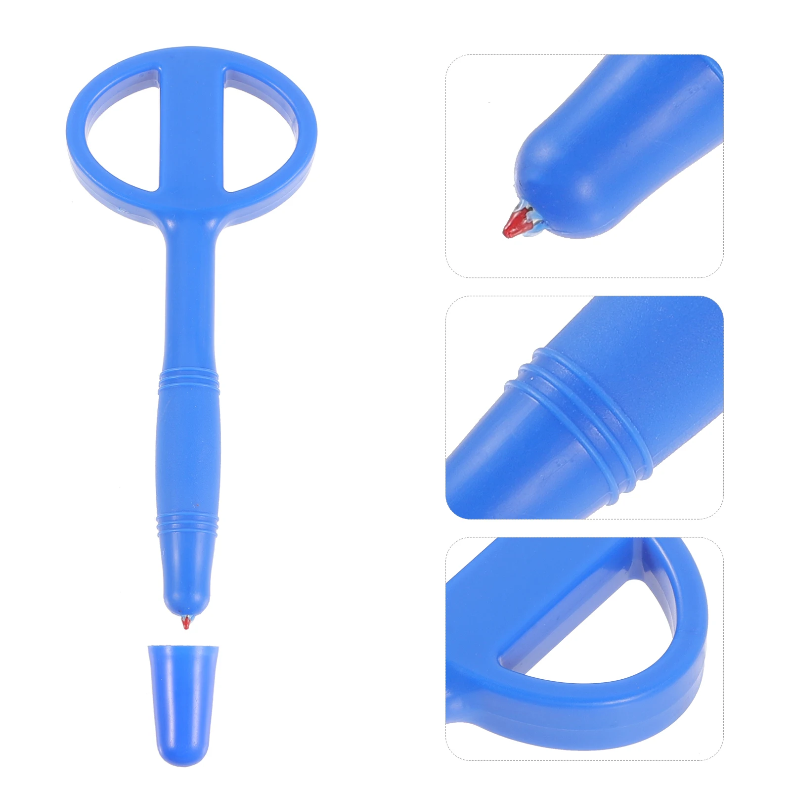 

Anti-Swallowing Signature Pen Safety Rubber Writing Tool For Prison Hospital Use Retractable Comfortable Grip Multi-Function