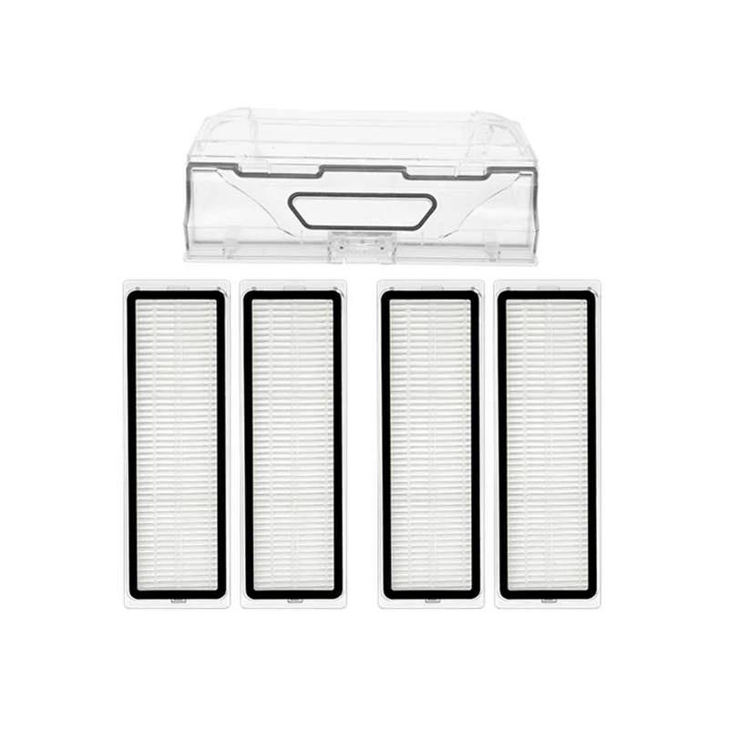 Швабра для робота-пылесоса Xiaomi Mi 1C 1T F9 Mijia, контейнер для мусора и Hepa фильтры, запасные части, аксессуары