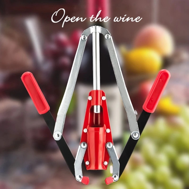 

2025 Trend100pcs Reusable Sealing Wine Cork Wine Bottle Cover & 1X Double Lever Wine Bottle Corker With 2 Handled Corking