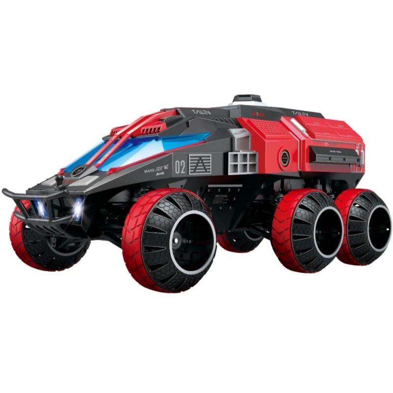 JJRC Q118 RC รถ 6WD หุ้มเกราะ Off-road Cross-Country รถปีนเขา RC Space Cars เปิดตัวกระสุนป้อมปืน Lift ของเล่น