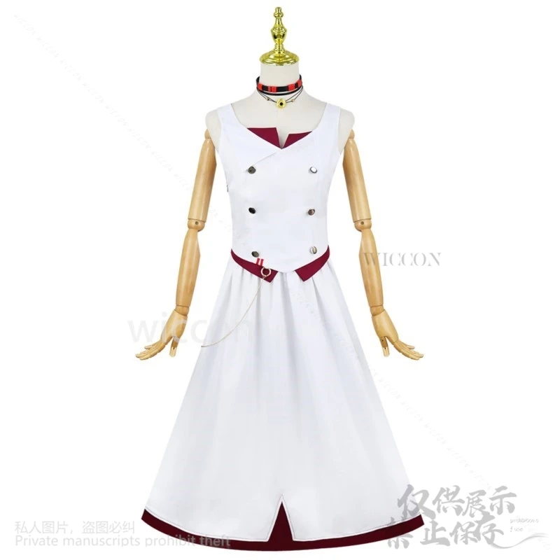 Jinx LOL Cosplay Anime Gioco Film Arcane Costume Party Dance Dress Lolita Parrucca per Halloween Natale Ragazze Donna Cos Personalizzato