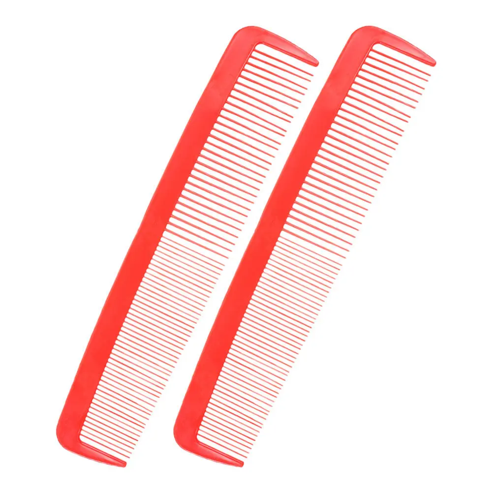 

2Pcs Oversized Wide Comb Halloween Costume Prop Giant Comb for Clown Outfits Stage Performances Prank Jokes Party Styling Props