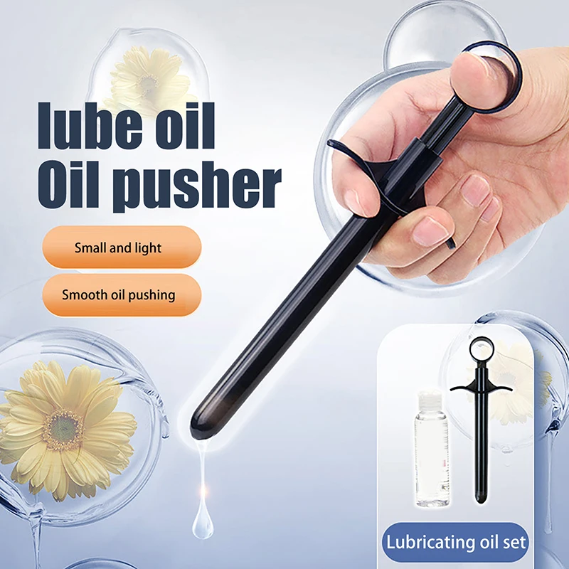 EnemaInjectOilLubricantApplicatorLubeLauncherSyringeInjectorEnemaAnalVaginaCleanToolsFeminineHygieneProduct