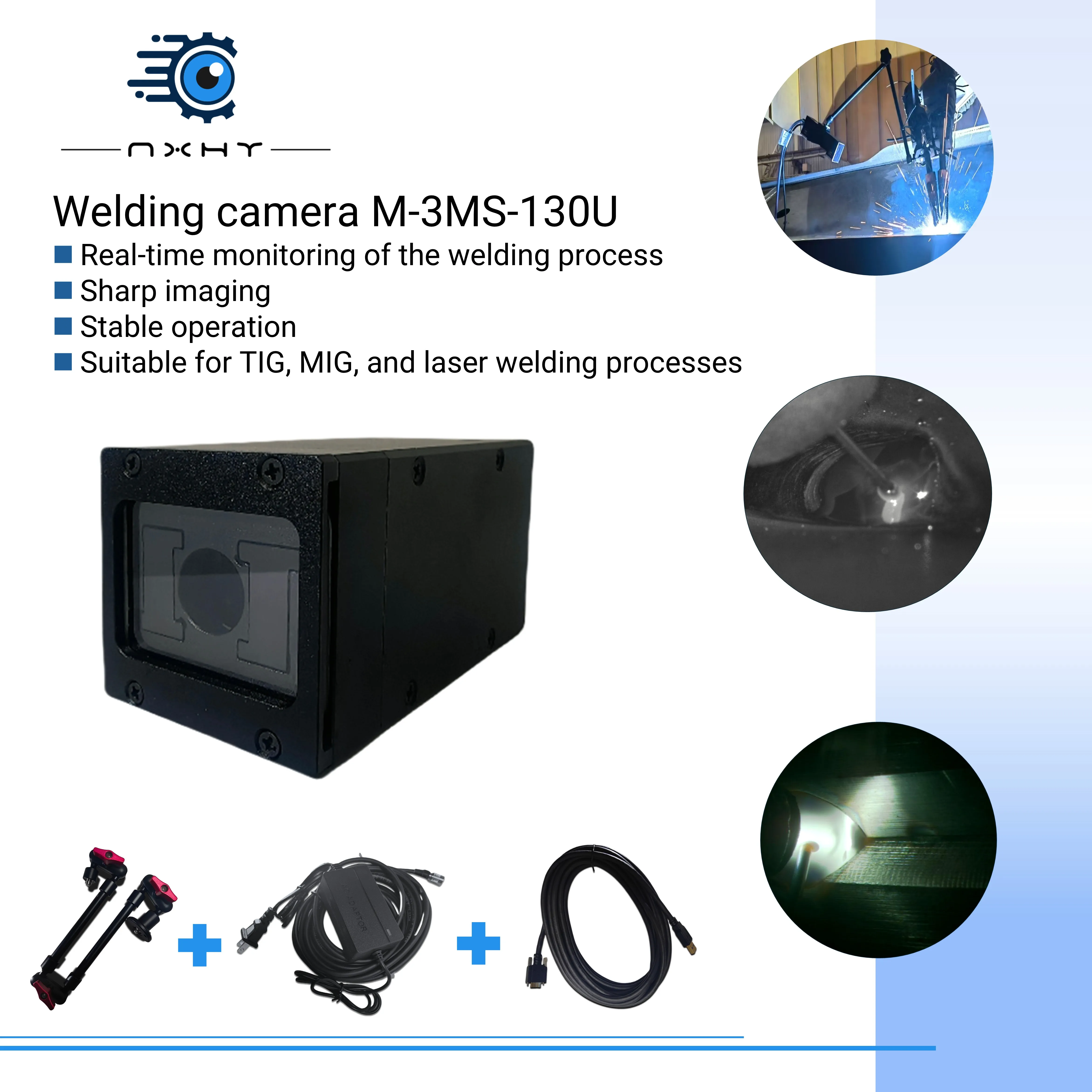 كاميرا لحام NXHY M-3MS-130U_Molten كاميرا مراقبة حمام السباحة