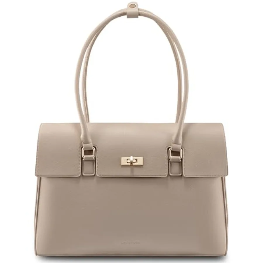 

LOVEVOOK Laptop Bag for Women Work Tote Messenger Bag Waterproof Business Office Professional Handbag Shoulder Bag