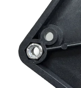 

Heavy Duty Nylon Downrigger Mounting Plate With 316 Lock Nuts For Boat Fishing Marine Trolling Gear Base Accessory
