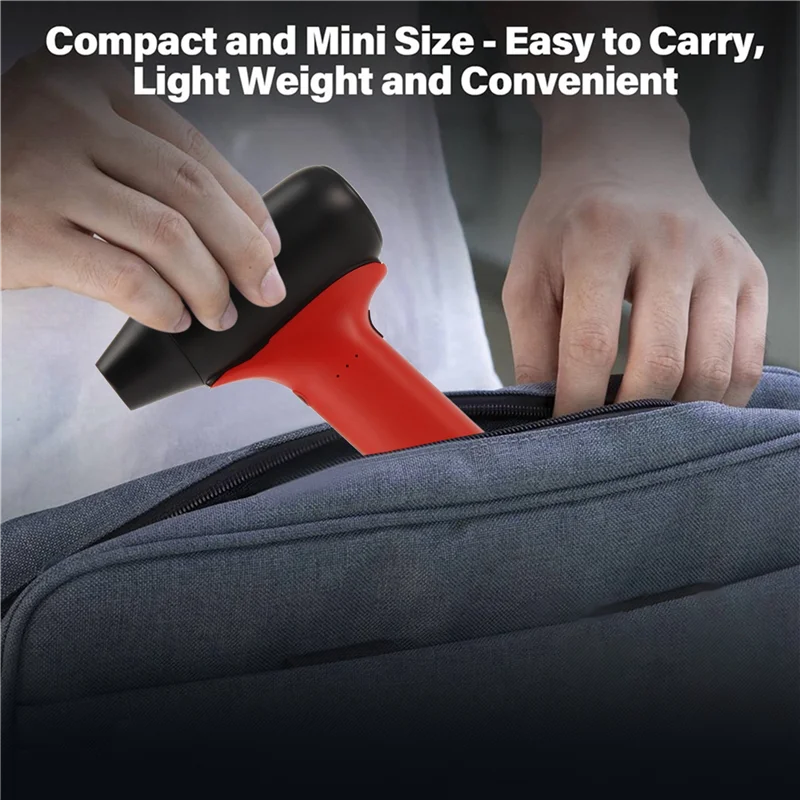 A64Z منفاخ نفاث صغير مروحة توربو عنيفة بطارية مروحة نفاثة محمولة للسيارة، تنظيف لوحة المفاتيح، سرير هوائي، شعر