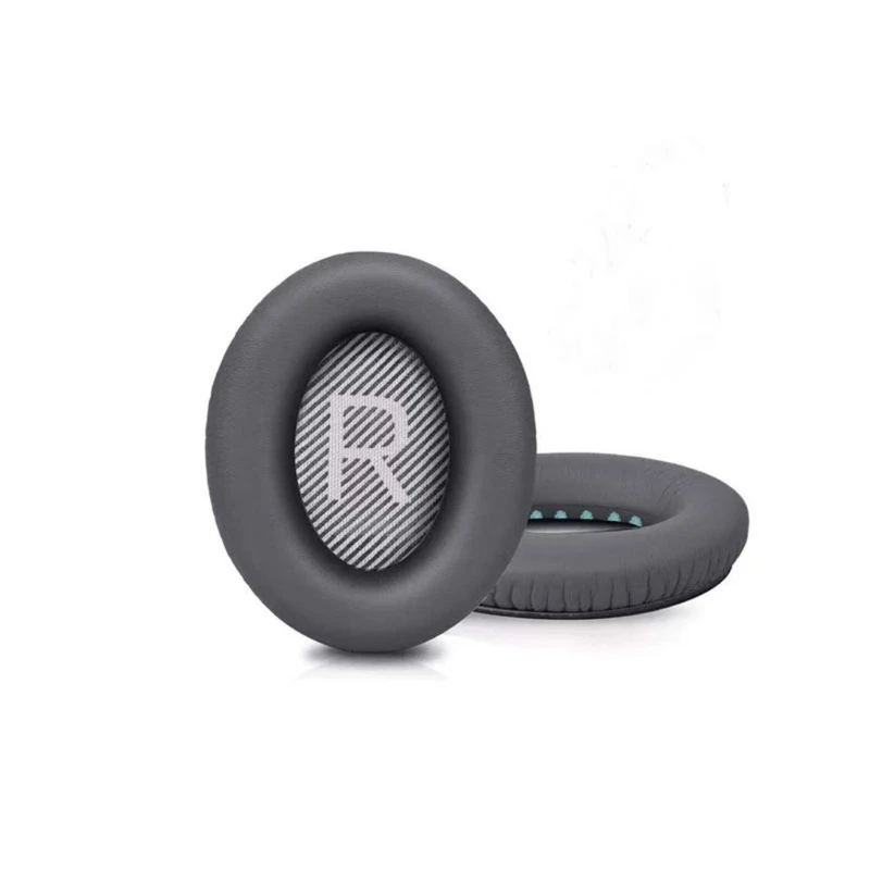 Protein Leder Ohrpolster Ohr Pad Ohr Kissen für QC35/QC35 II Kopfhörer Schwämme Abdeckung Fall Kopfhörer Reparatur Teil 45BD