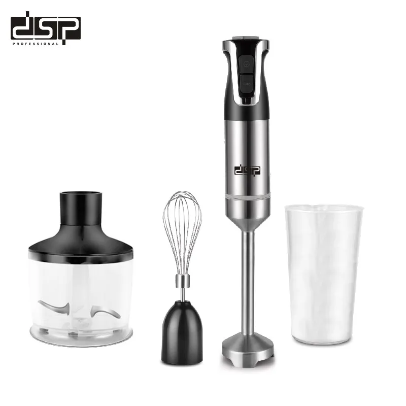 

Blender Set Powerful Hand Mixer Home Kitchen 1000W Electric Multifunctional Stick DSP Heavy Duty 4 in 1 Plastic Meccano 1000 220