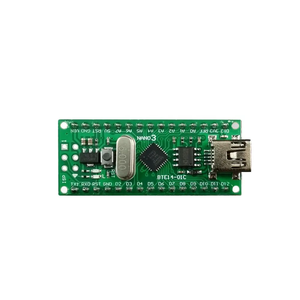 NANO 3.0 ATMEGA168P-MU QFN32 5V 16Mhz MiniUSB CH340N SOP8 Welded version Compatible with the Original New original chip