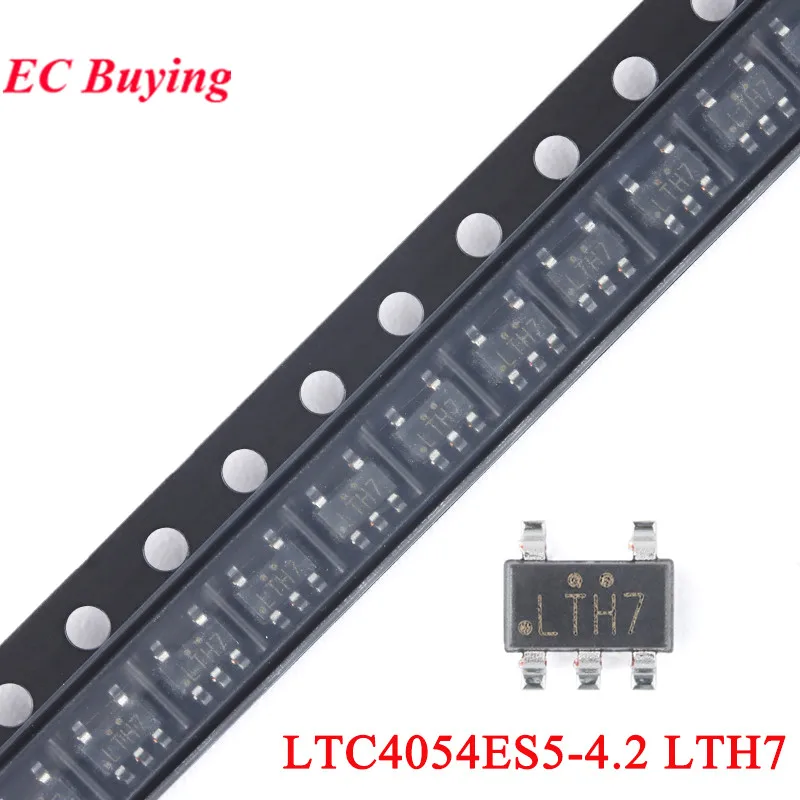 20/10pcs LTC4054 LTH7 SOT23 LTC4054ES5 TP4054 4054 LTC4054ES5-4.2 SOT-23-5 SOT Li-ion Lattery Battery Charger IC SMD Chip