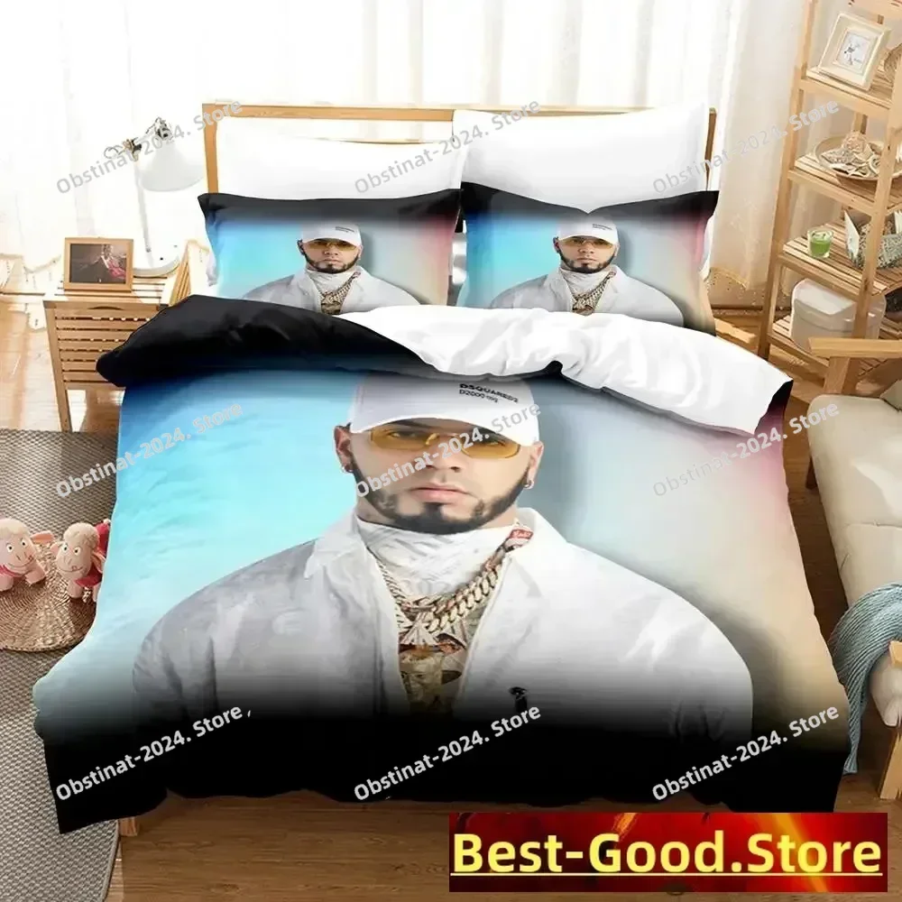 

2023 Anuel Aa Real Hasta La Bedding Set Single Twin Full Queen King Size Bed Set Aldult Kid Bedroom Duvetcover Set parure de lit