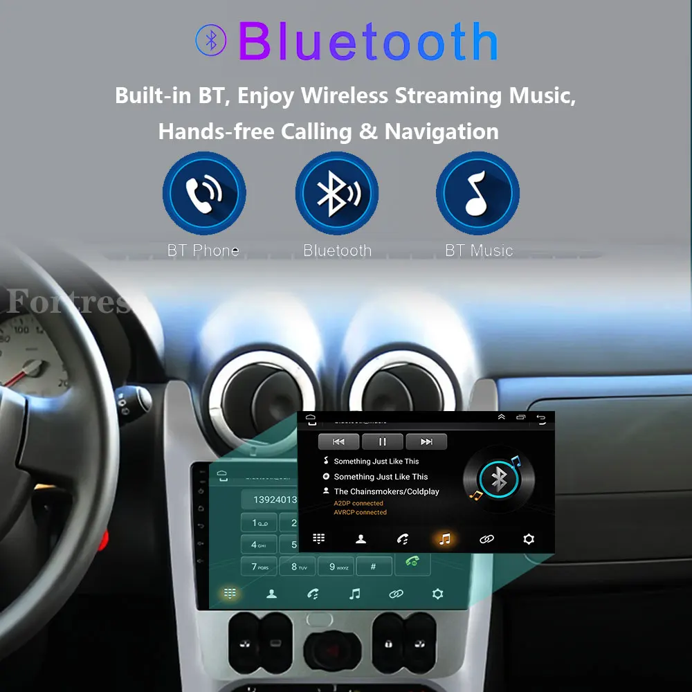 Android 16 Radio del coche para Renault Logan 1 Sandero 2009 2010 2011 2012 - 2015 Largus Dacia Duster reproductor de vídeo Multimedia GPS WIFI 6