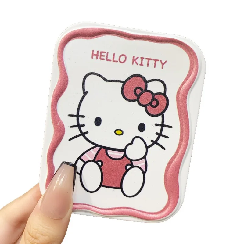 جديد سانريو كارتون مرحبا كيتي مرآة قابلة للطي المحمولة خلع الملابس عالية الوضوح مرآة الفتيات هدية عيد ميلاد