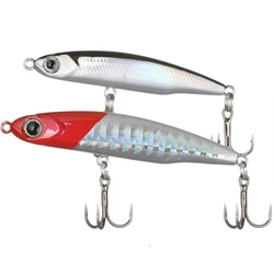 싱킹 연필 낚시 미끼 Wobblers 5cm 3.5g 미니 인공 금속 하드 미끼 지그 3D 눈 Pesca 송어 낚시 태클, 1 피스