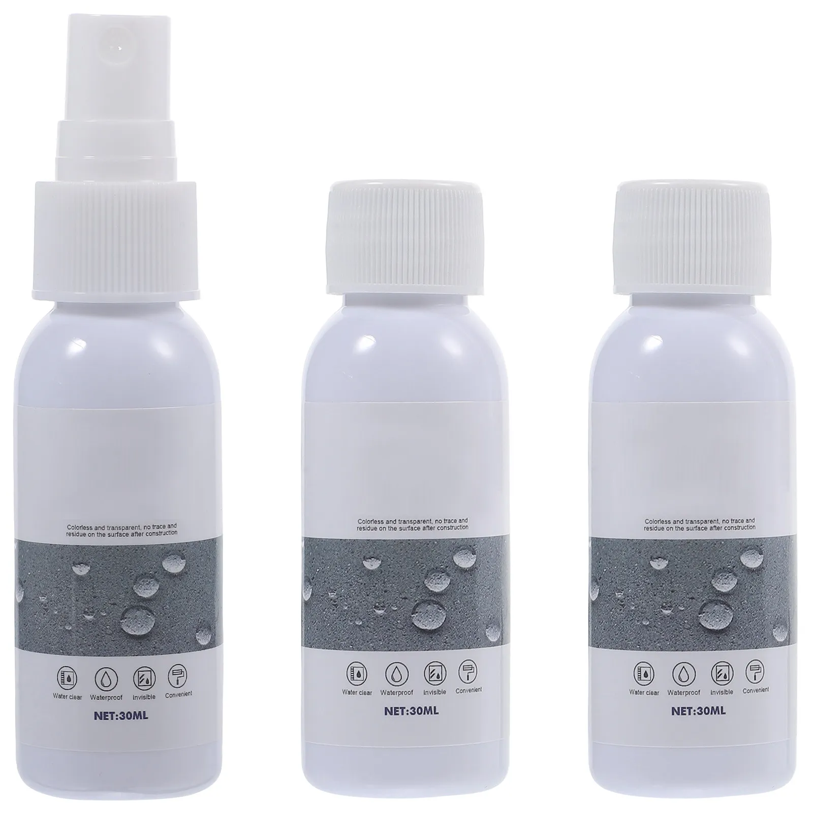 3Pcs Safe Protective Spray Nano Waterproof Multi Protector for Shoes Bags Boots Upper Fabric Dirt Resistant and Water Repellent