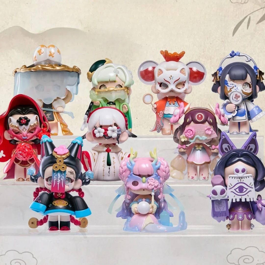 

Новая слепая коробка KASA Wondrous Tales Series Mystery Box Kawaii Аниме Кукла Сумка-сюрприз Симпатичные фигурки Настольный декор Подарочная игрушка