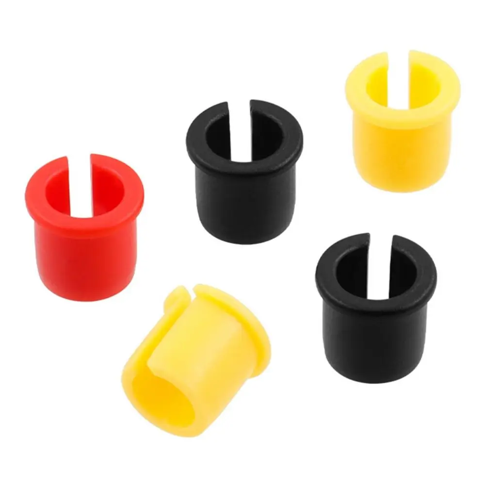 4pcs Lightweight Bike Schrader Valve Rim Plug Wheel Rim Plastic Bicycle Valve Hole Adapter Practical Mini