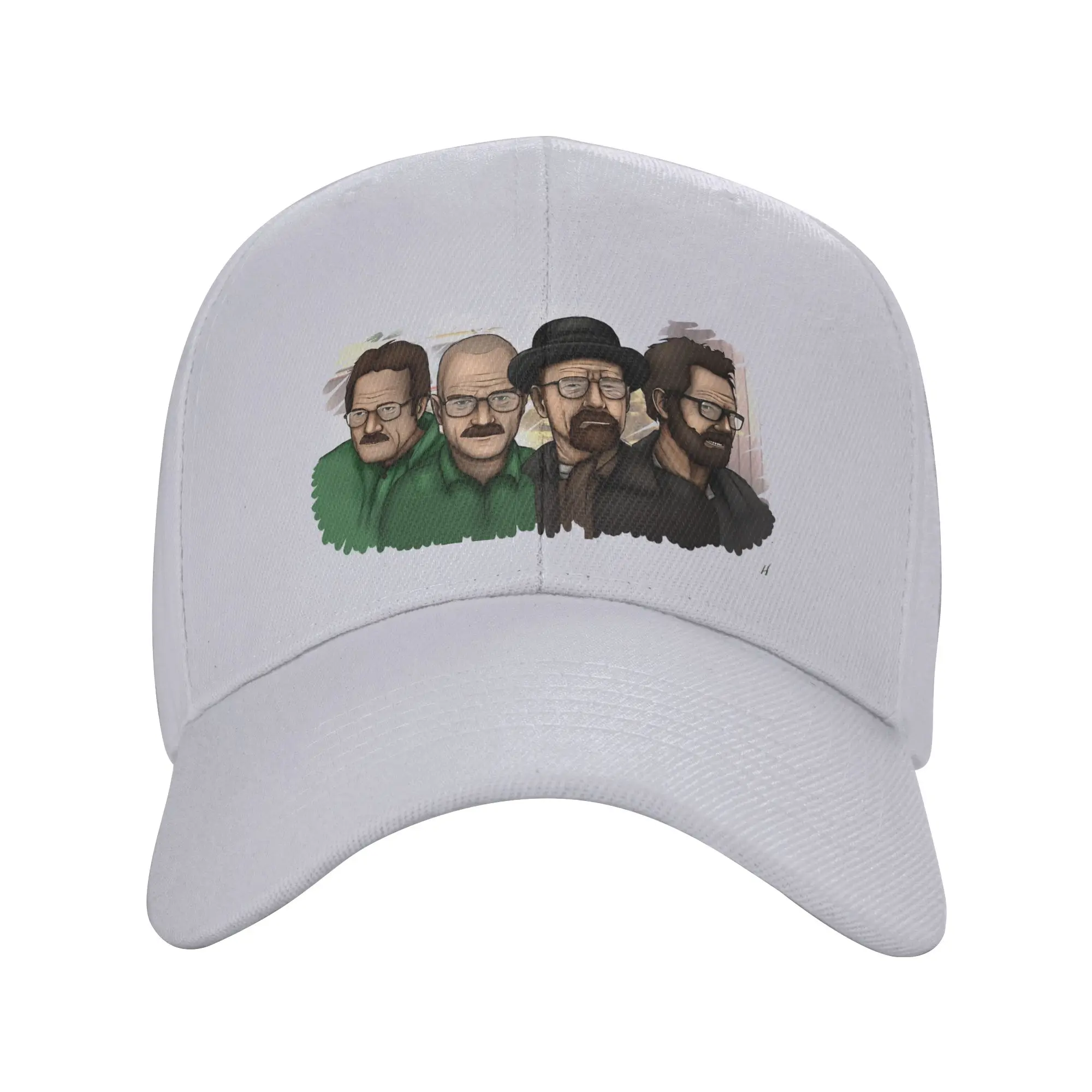 Walter White Breaking Bad Casual Baseball Cap  Kpop Rock Trucker Hat Spring High Quality Women Men y2k Retro Baseball Caps