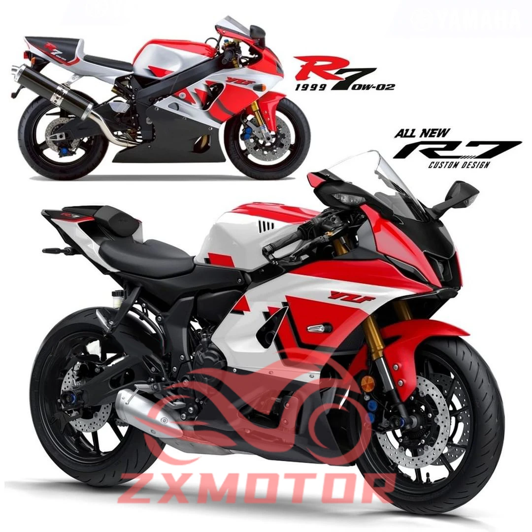 

YZF-R7 2022 2023 2024 Motorcycle custom Fairings for YAMAHA R7 22 23 24 Sportbike Aftermarket full set Fairing Panel Kit