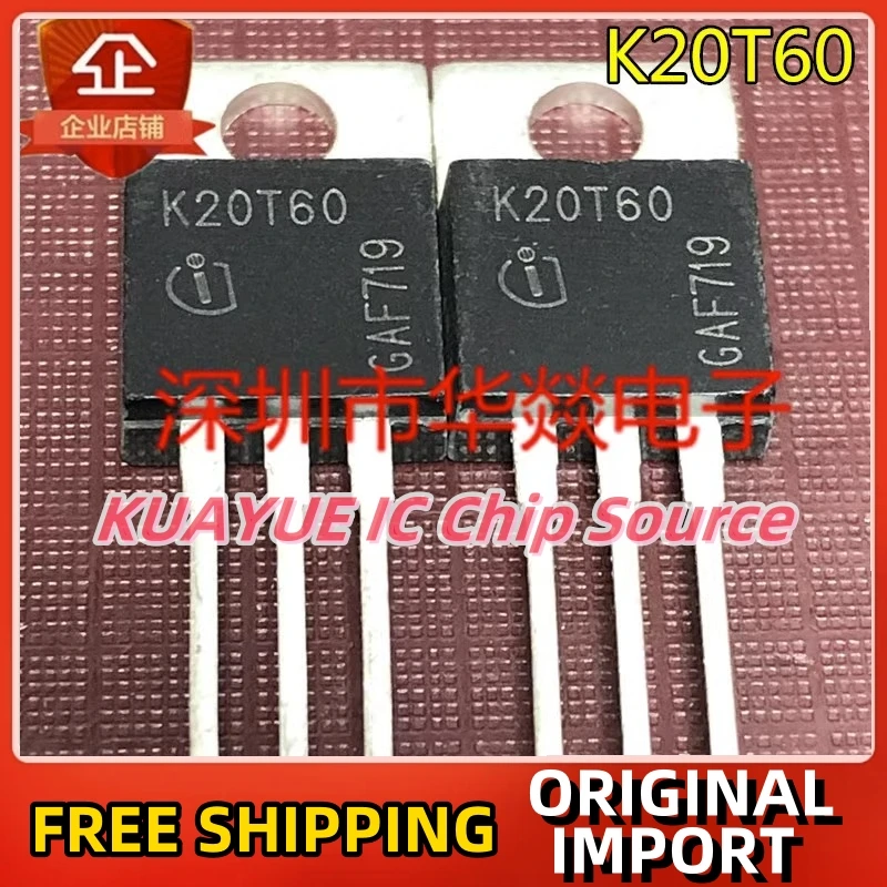 10PCS-30PCS  IKP20N60T  TO-220  600V 20A   Fast Shipping Quality Guarantee