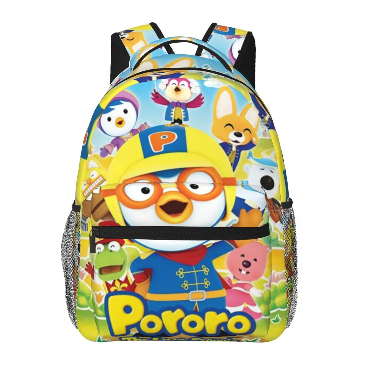 P-pororo für Mädchen Jungen große Kapazität Studenten rucksack leichter wasserdichter Rucksack 17 Zoll