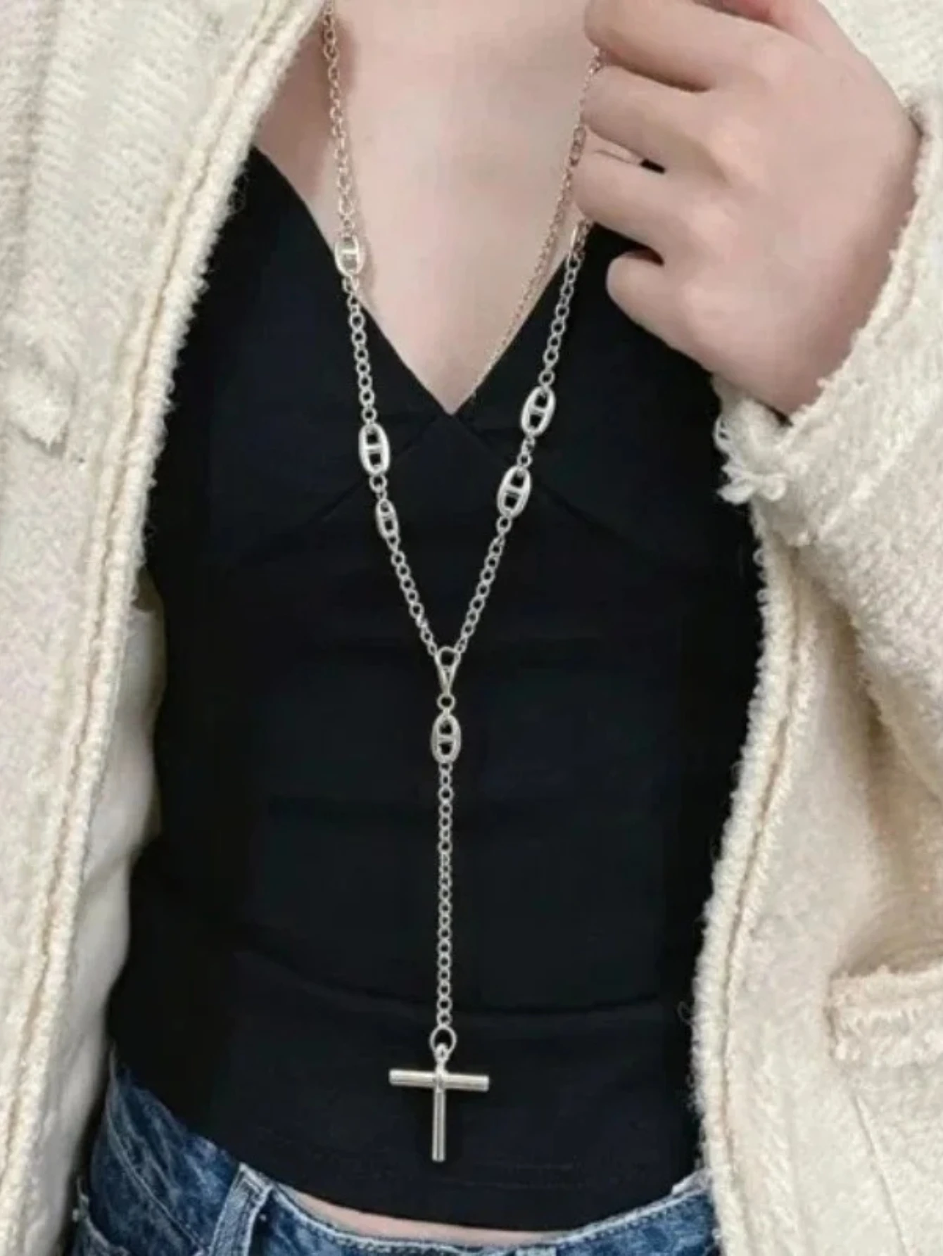 hot-selling stainless steel couple necklace, multi-functional multi-layer bracelet, the same for men and women