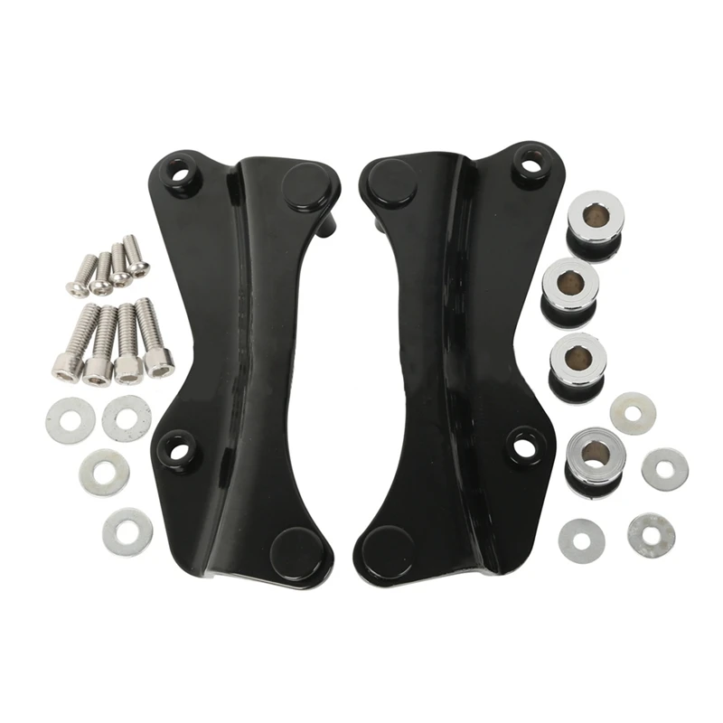 Motorcycle 4 Point Docking Hardware Kit Connection Plate Replacement Accessories For  Touring Road King Glide 2014-2023