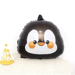 Cartoon Penguin Balloon for Children, Aluminum Film Balloon, Birthday Party Supplies, Cute Penguin
