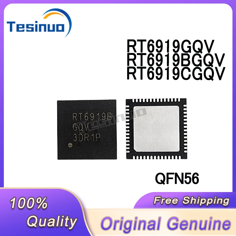 2/PCS New Original RT6919GQV RT6919BGQV RT6919B RT6919CGQV QFN LCD chip In Stock