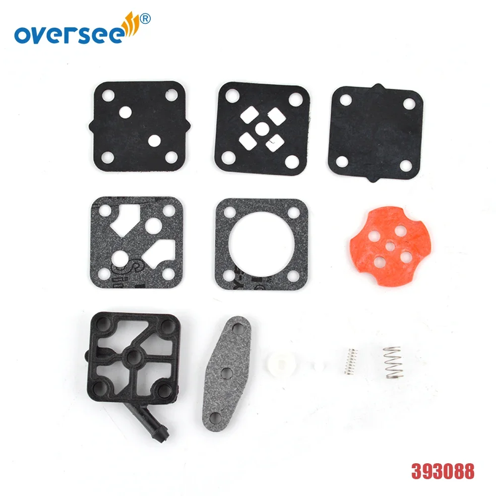 

393088 Fuel Pump Repair Kit for Johnson Evinrude 2.5HP-15HP Outboard Engine 0393088