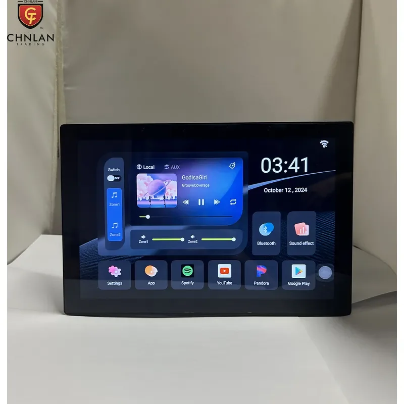 STLF Tuya Wifi 10-inch Background Music Host 8x30W Wall Amplifier Independent Music Playback in Two Zones Electronics Items
