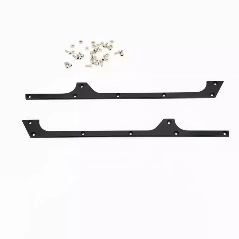 

Side Skirt Guards for YK4082 1/8 Scale Model RC Crawler Metal CNC Upgrade Parts Custom Body Kit Non-Destructive Installation