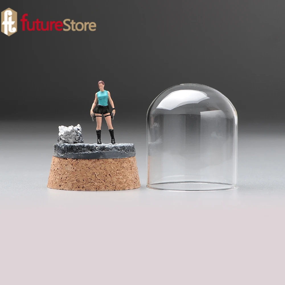 

FT 1/64 Glass Cover Coated With Coloured White Film Mini Scenes People for Collection Placement In Stock