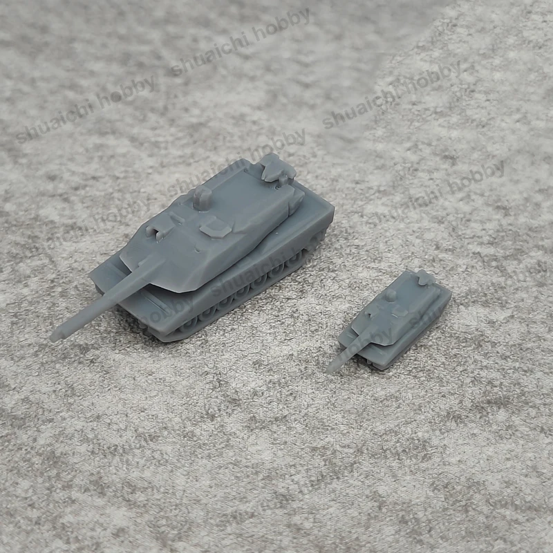 5PCS KF51 Panther Main Battle Tank 1/350 1/700 Scale Vehicle 3D Print Resin Assembly Tanks for DIY Hobby Toys Collection Parts