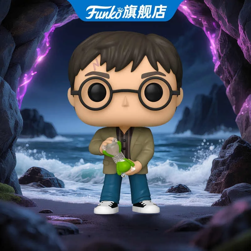 Original Funko Pop Harry Potter versión Q figura muñeca Albus Dumbledore Hermione Granger edición limitada Global juguete coleccionable