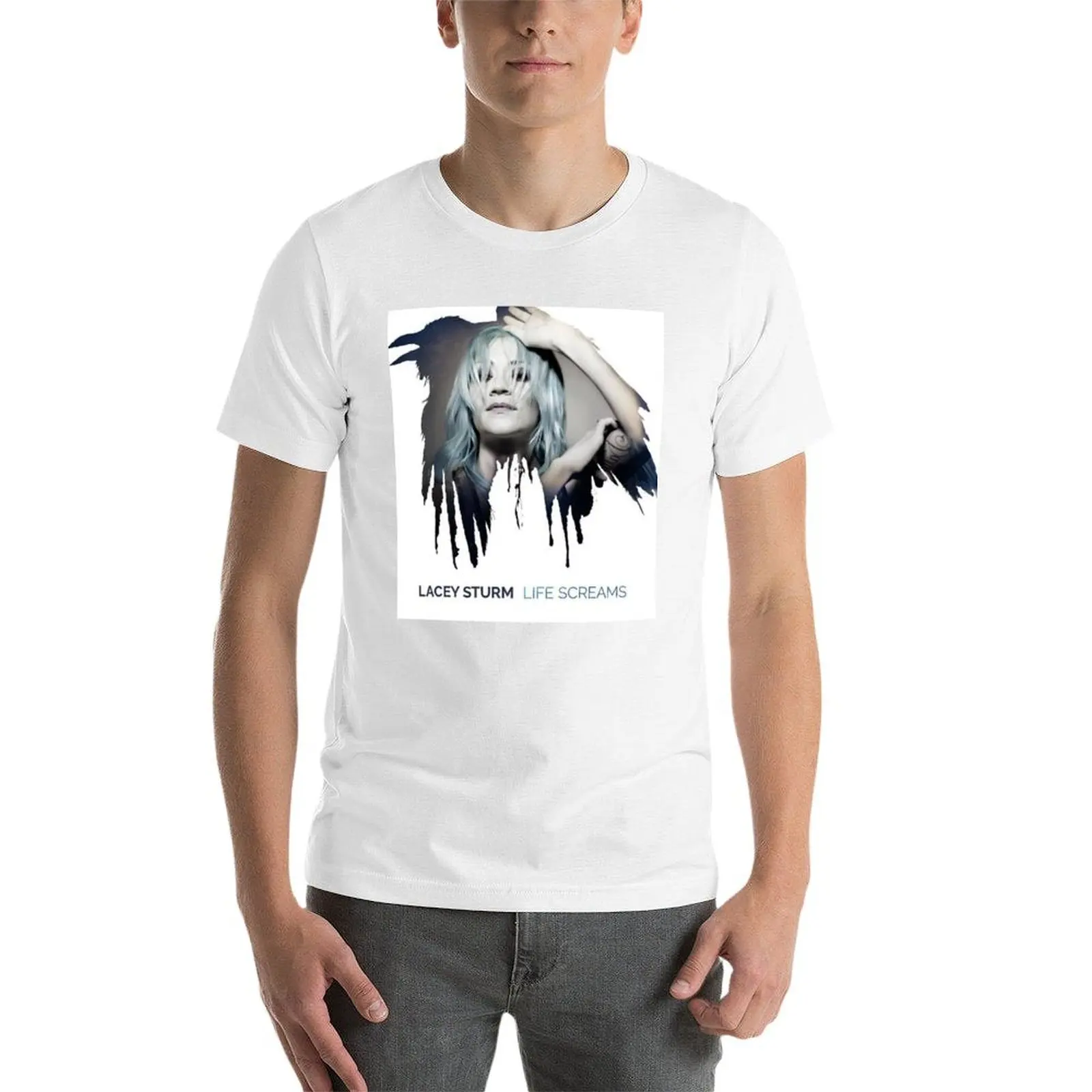 Camiseta Life ScreamOf Lacey Sturm, camiseta para hombre, camiseta de algodón de alta calidad para hombre, camiseta de diseñador