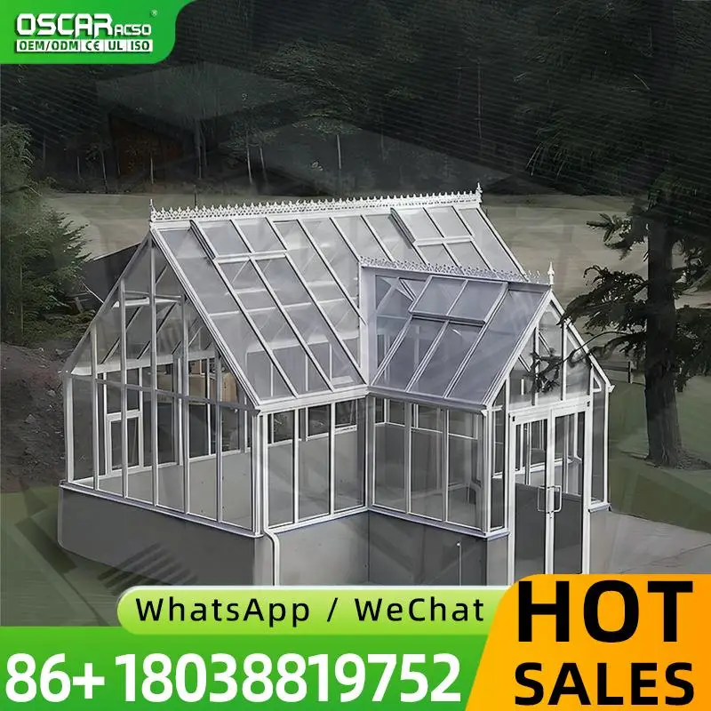 Intelligent Electric Telescopic Modern Flat Aluminum Tempered Glass Motorized Retractable Sunroom Enclosures for Villa Balconies