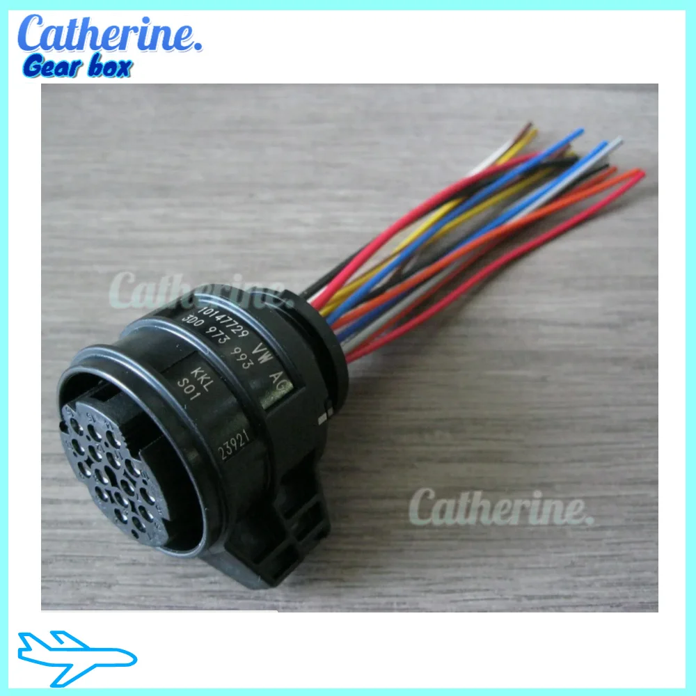 

0BH 0BT 0AM 0DE 0AW Transmission ECU Connector 16-pin 3D0973993 Suitable for Volkswagen Audi
