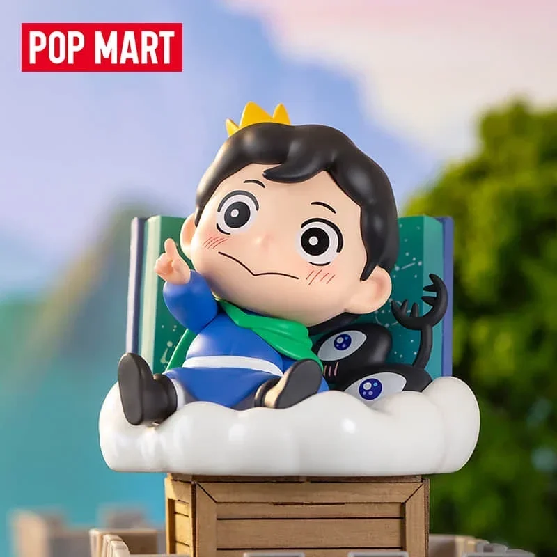 Pop Mart-Boîte ennemi de la série de livres de rois, sac de devinettes, jouets originaux, figurine d'anime mignon au beurre, ornements de bureau, cadeau de collection