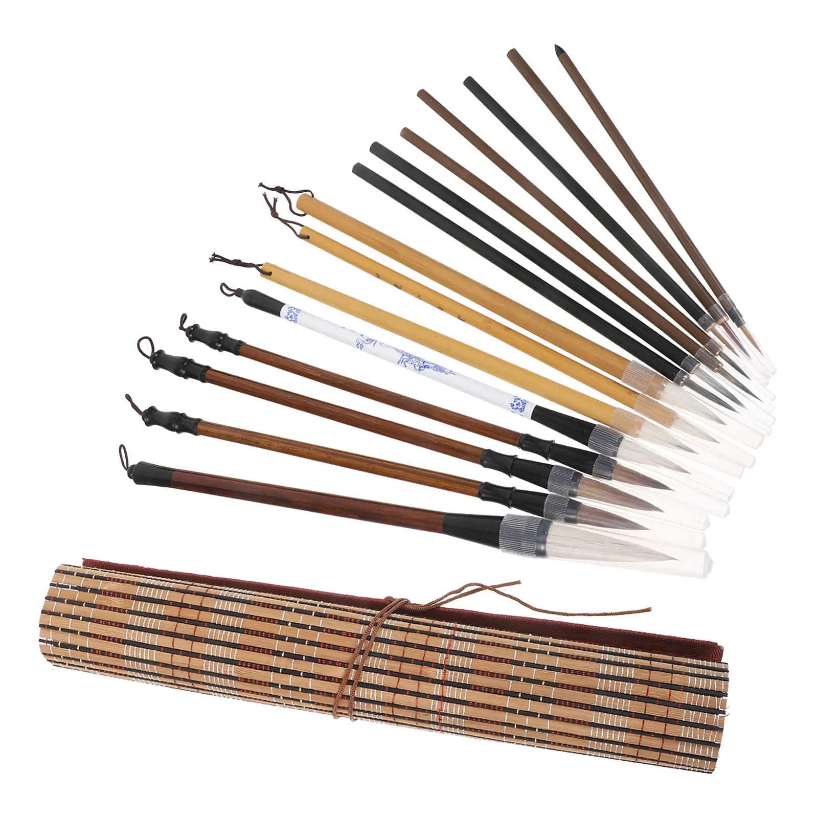 1 set 1 Set Chinese Calligraphy Set Traditional Painting Brushes For Watercolor Ink Art Chinese Brush Painting Kit, Calligraphy